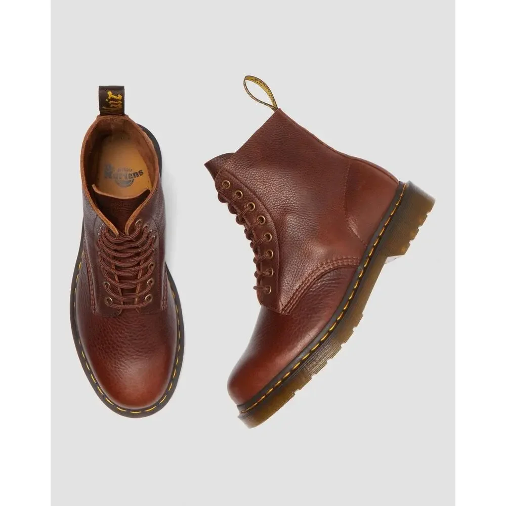 NEW Dr Martens 1460 Ambassador Leather Boots Brown Cashew Lace Up‎ Heritage